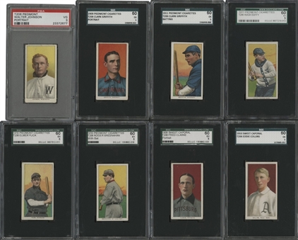 1909-11 T206 White Border Collection (333) Including Many Hall of Famers